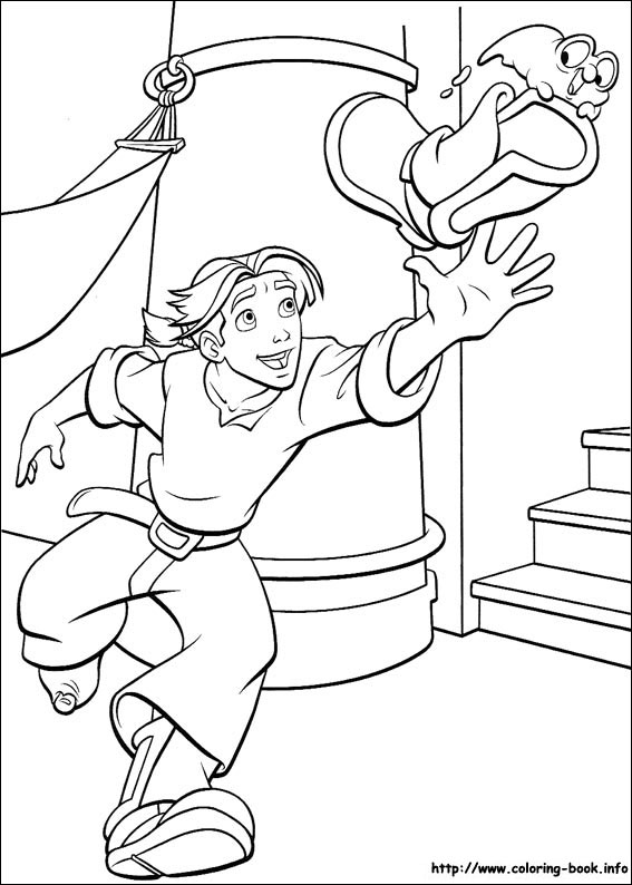 Treasure Planet coloring picture